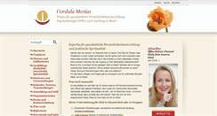 Desktop Screenshot of praxis-mezias.com